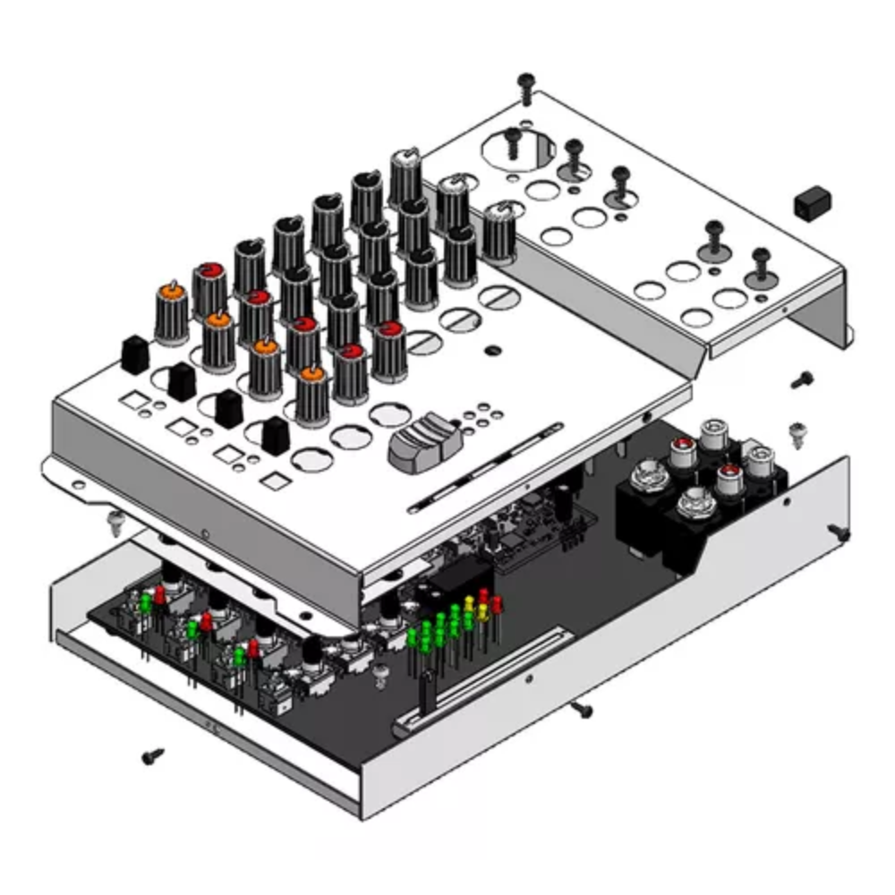 Mesa De Som Automotivo Taramps T0302 Fx Led Colorido Mesa De Som Automotivo Taramps T0302 Fx Led Colorido